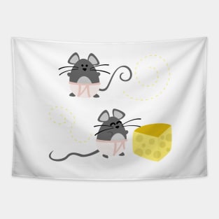 Underwear Mice Tapestry