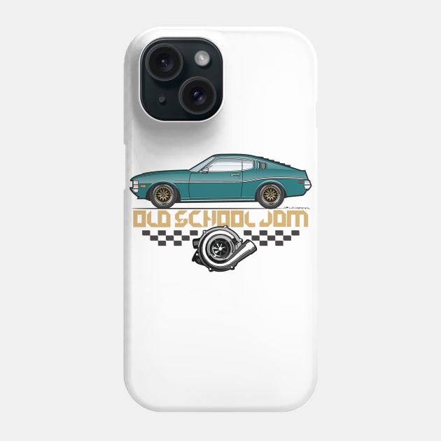 old school teal Phone Case by JRCustoms44