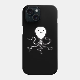 Gothic Skeletal Happy Octopus Phone Case