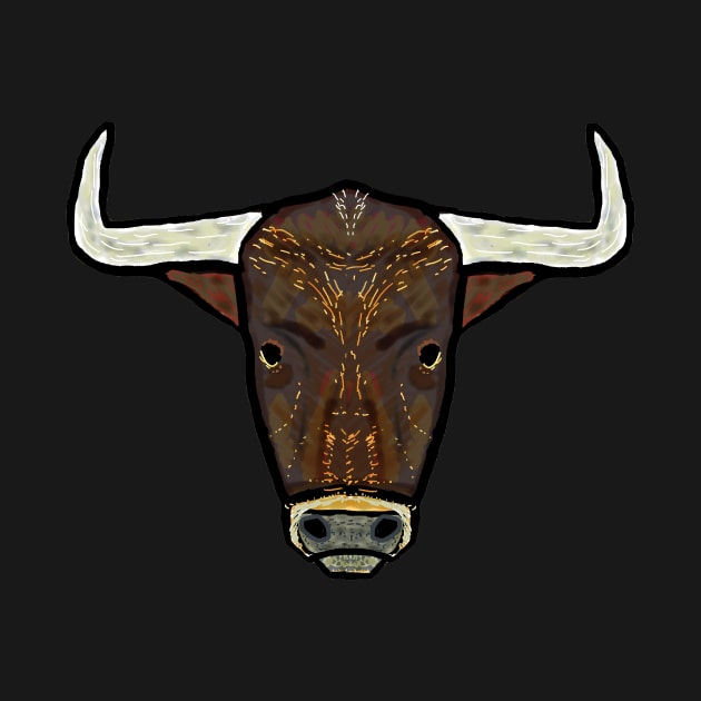 Bull Head by Mark Ewbie