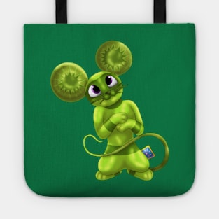 Mousemallow: Green Tote