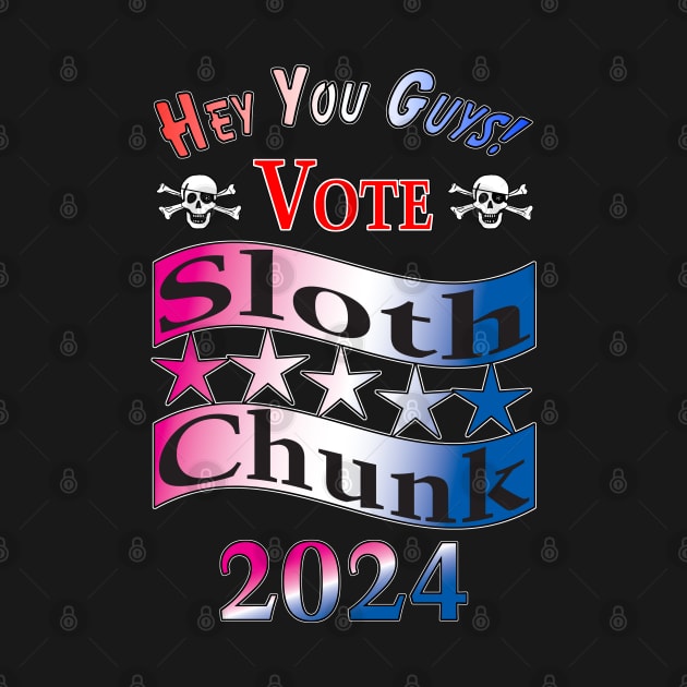 Sloth Chunk 2024 by TrashCanTees