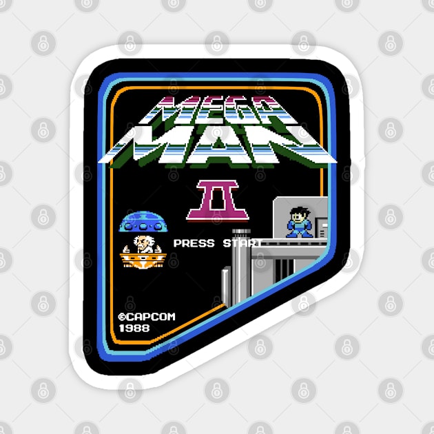 Mega Man 2 Magnet by Brainfrz