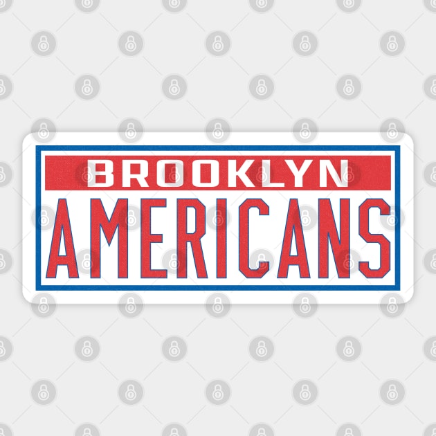 Brooklyn Americans 1941-42 Hockey Jersey New