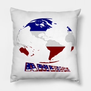 America, Independence Day Pillow