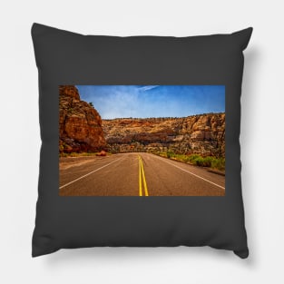 Utah Route State 12 Scenic Drive Pillow