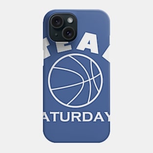 teal saturday bball Phone Case