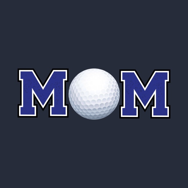 Golf Mom Blue by capesandrollerskates 