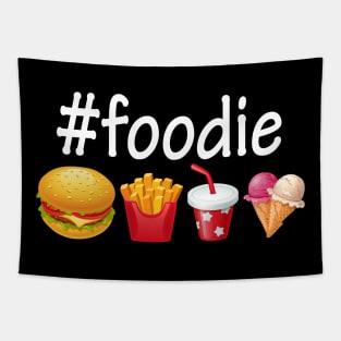 Foodie Funny food lover Gift Tapestry