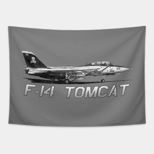 F14 Tomcat VF-103 Jolly Rogers Tapestry