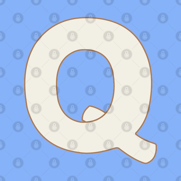 letter q blue by persa