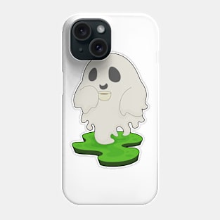 Ghost Halloween Coffee Phone Case