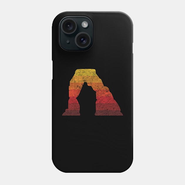 Vintage MOAB Utah Arches Phone Case by arcilles