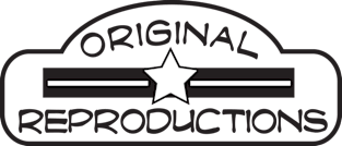 Original Reproductions - Oblong Logo Magnet