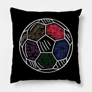 Soccer DNA Pillow