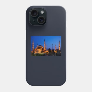 The Blue Mosque & its 6 minarets Phone Case