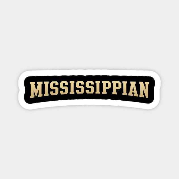 Mississippian - Mississippi Native Magnet by kani