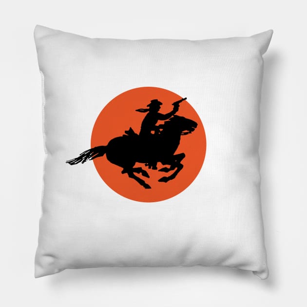 Riders Pillow by MichaelaGrove