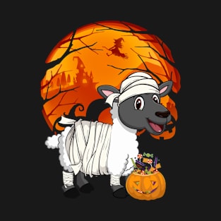 Sheep mummy pumpkin T-Shirt