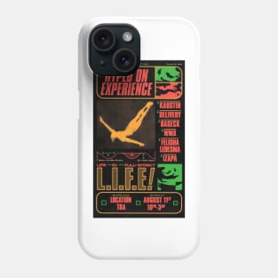 hyped to the vintage rave experience Phone Case