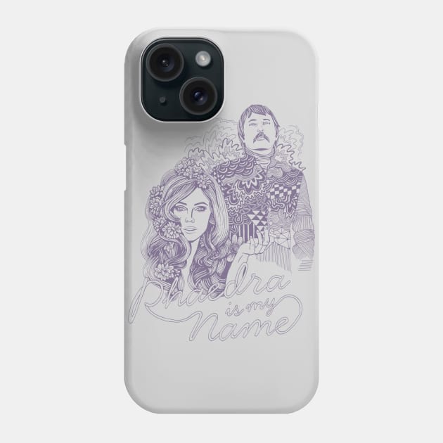 Phaedra is My Name Phone Case by Meganpalmer