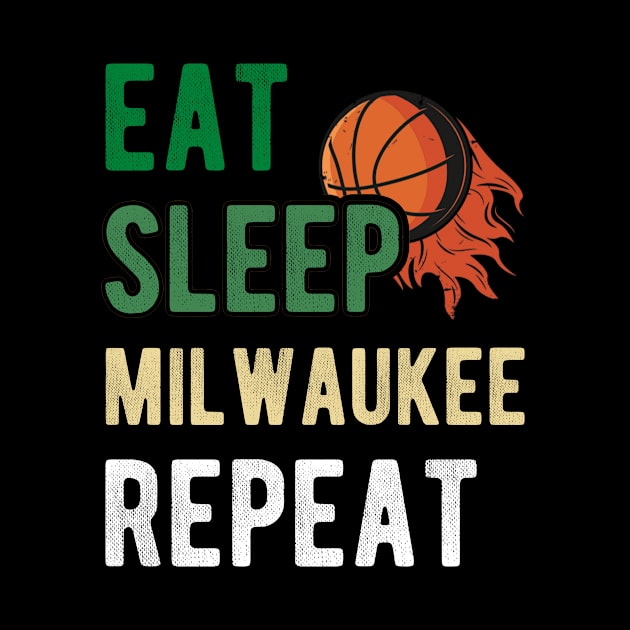 Milwaukee Wisconsin Basketball Vintage Sports Lovers Fans Fear the Deer Gr34k Fr34K by andreperez87