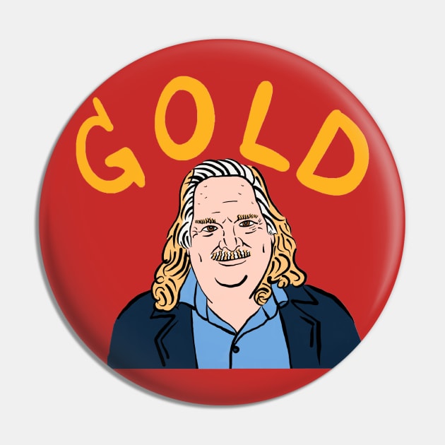 Jonathan Gold Pin by UncleWalrus