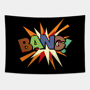 Comic Book Pop Art BANG Tapestry