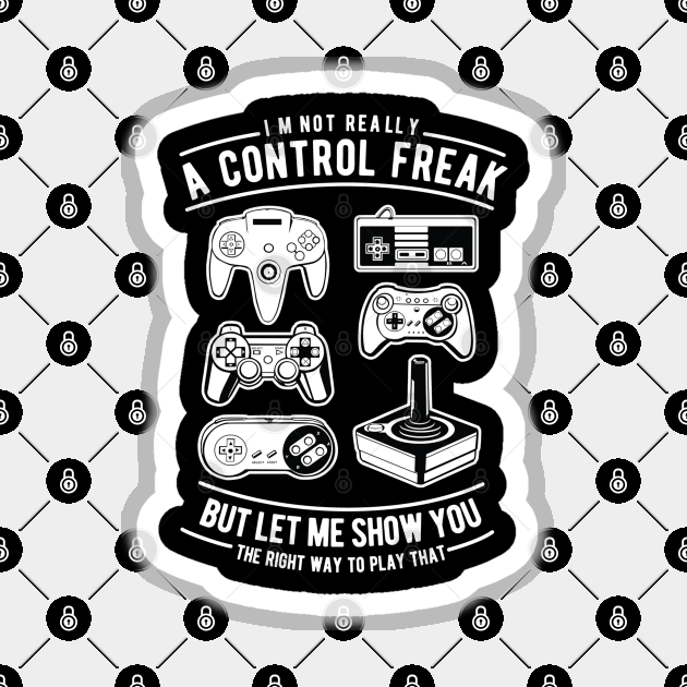 A Control Freak,Video Games,Internet Games Magnet by khalmer