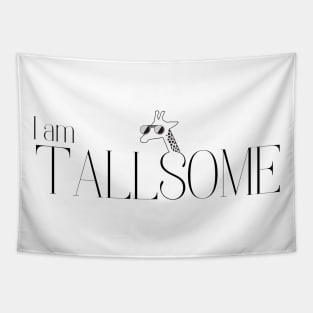 Tallsome Giraffe with sunglasses Tapestry