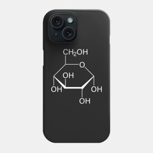 Sugar - Chemical Structure Of Glucose Phone Case