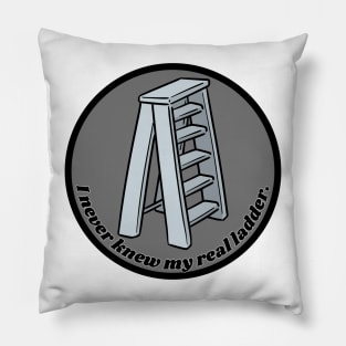 Step Ladder Blues Pillow