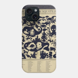 Sea Monster Size Chart Phone Case