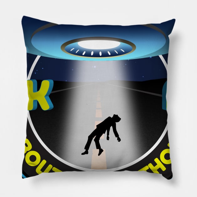 Ask Me About my Butthole - UFO shirt Pillow by SpaceForceOutfitters