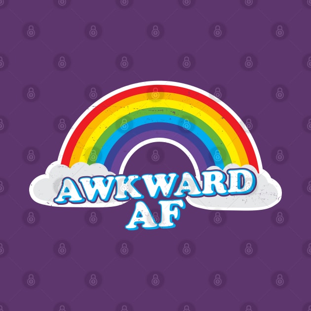 Awkward AF Rainbow by Wasabi Snake