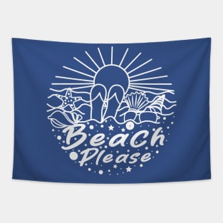 Beach Please Tapestry