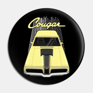 Mercury Cougar 1970 - bright yellow Pin