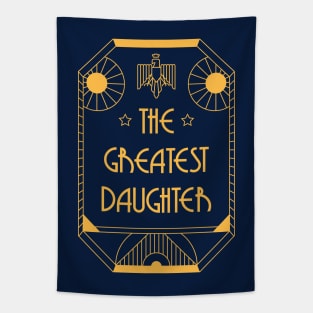 The Greatest Daughter - Art Deco Medal of Honor Tapestry