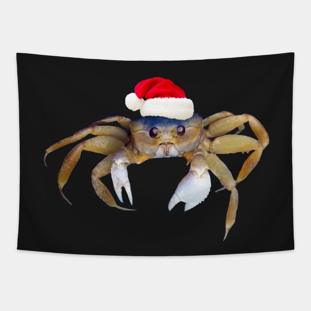 Crabby Christmas Tapestry by Astrablink7