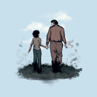 Eleven & Hopper Stranger Things T-Shirt