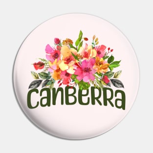 Canberra, ACT Floral Pin