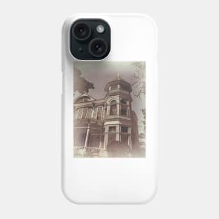 Victorian House Detail In Sepia photograph Phone Case