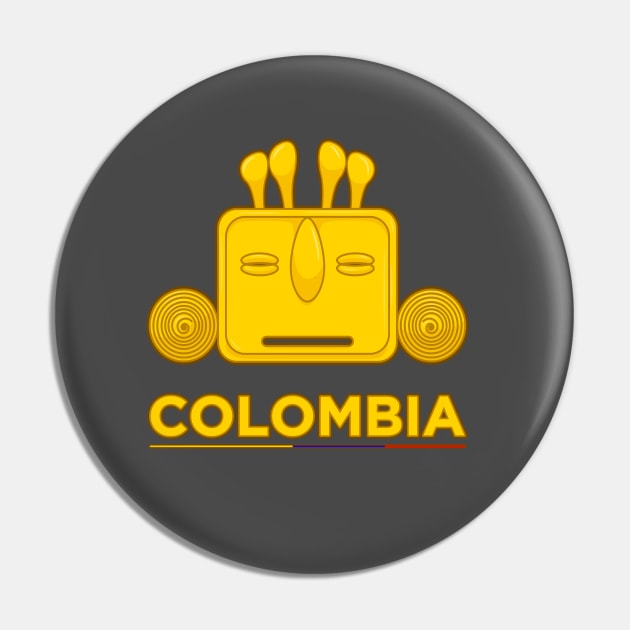 Ancient pre columbus colombian indigenous golden design Pin by Drumsartco