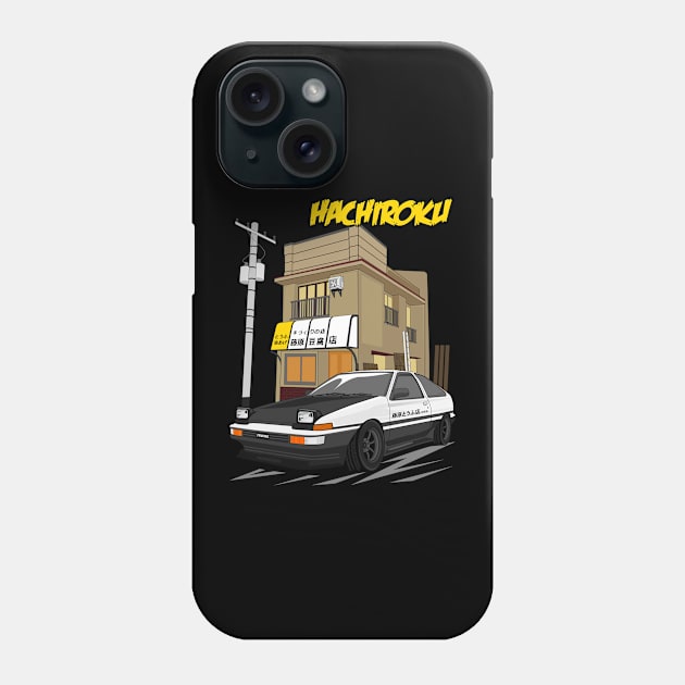 AE 86 Trueno Phone Case by zevalia