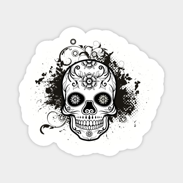 skull Magnet by Silemhaf