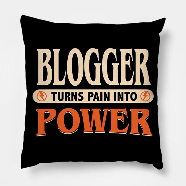 Blogger turns pain into power Pillow by Anfrato