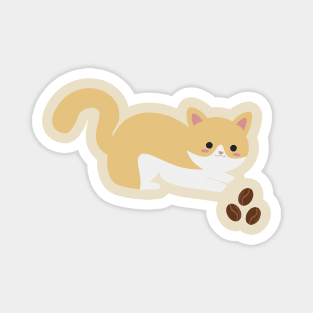 Cats and Coffee Magnet