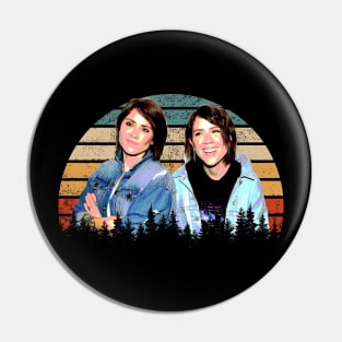 Heartthrob Couture Tegan And Fan Apparel for Indie Pop Devotees Pin