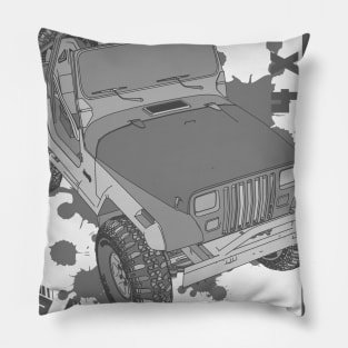 Off Road Adventure Pillow