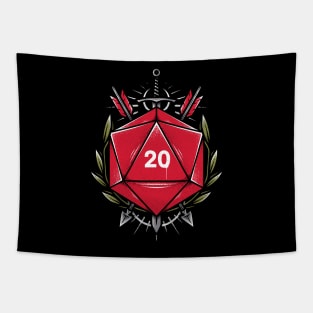 Dice Crest Tapestry